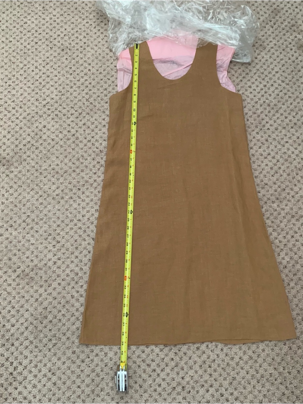 Eileen Fisher Size XS Brown Dress - Picture 10 of 10